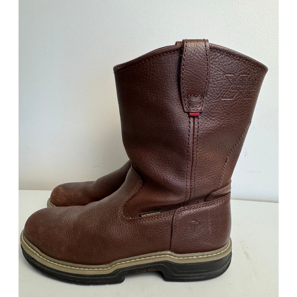 Wolverine Men's W04827 Wellington Boot, Dark Brown, 9.5 EW US D121 Extra Wide - Picture 6 of 9